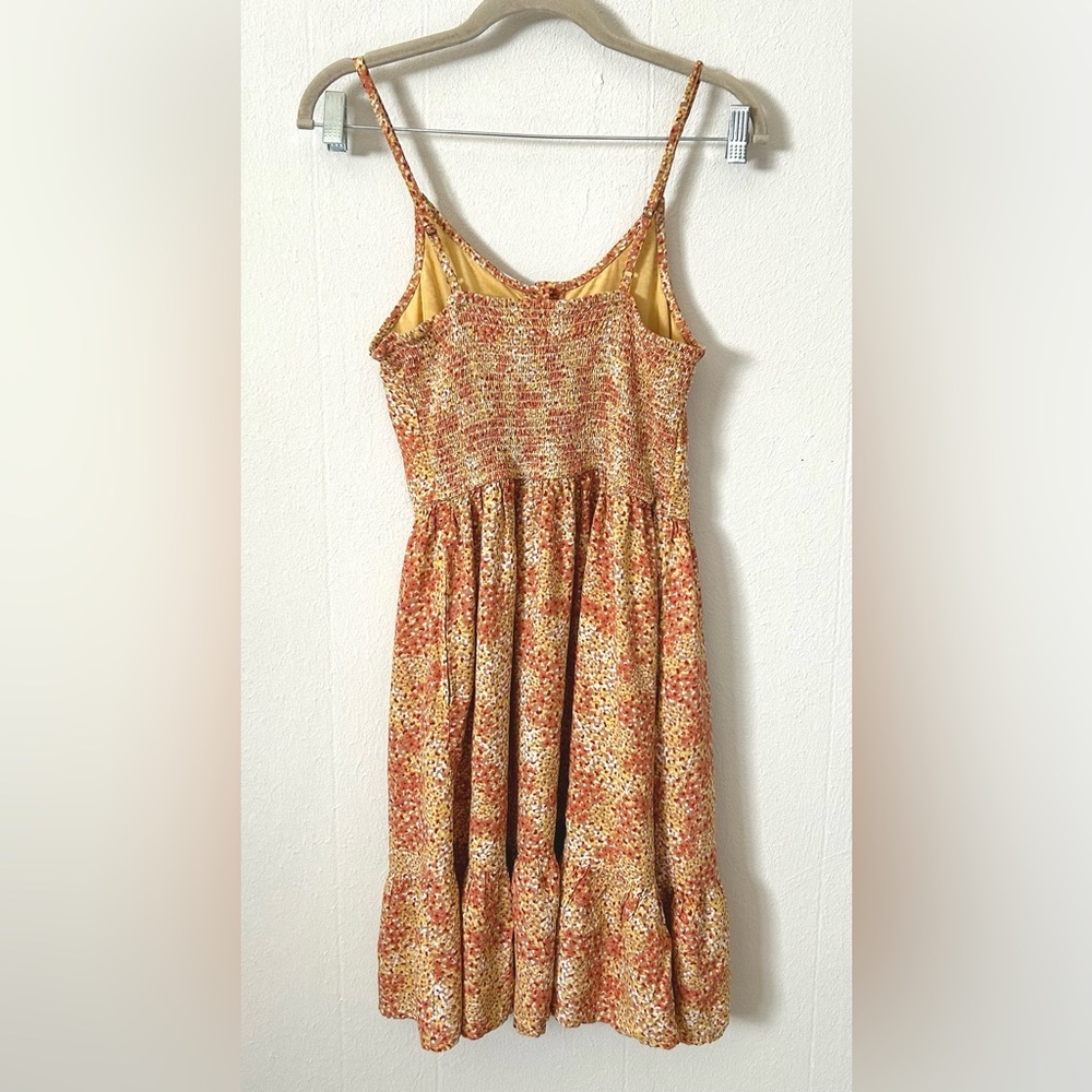tj maxx yellow button down dress small - Picture 2 of 4